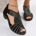 Avery Collection | Women's Sandals with Adjustable Straps & Cushioned Comfort | Elegant Style for All-Day Wear