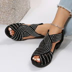Avery Collection | Women's Sandals with Adjustable Straps & Cushioned Comfort | Elegant Style for All-Day Wear