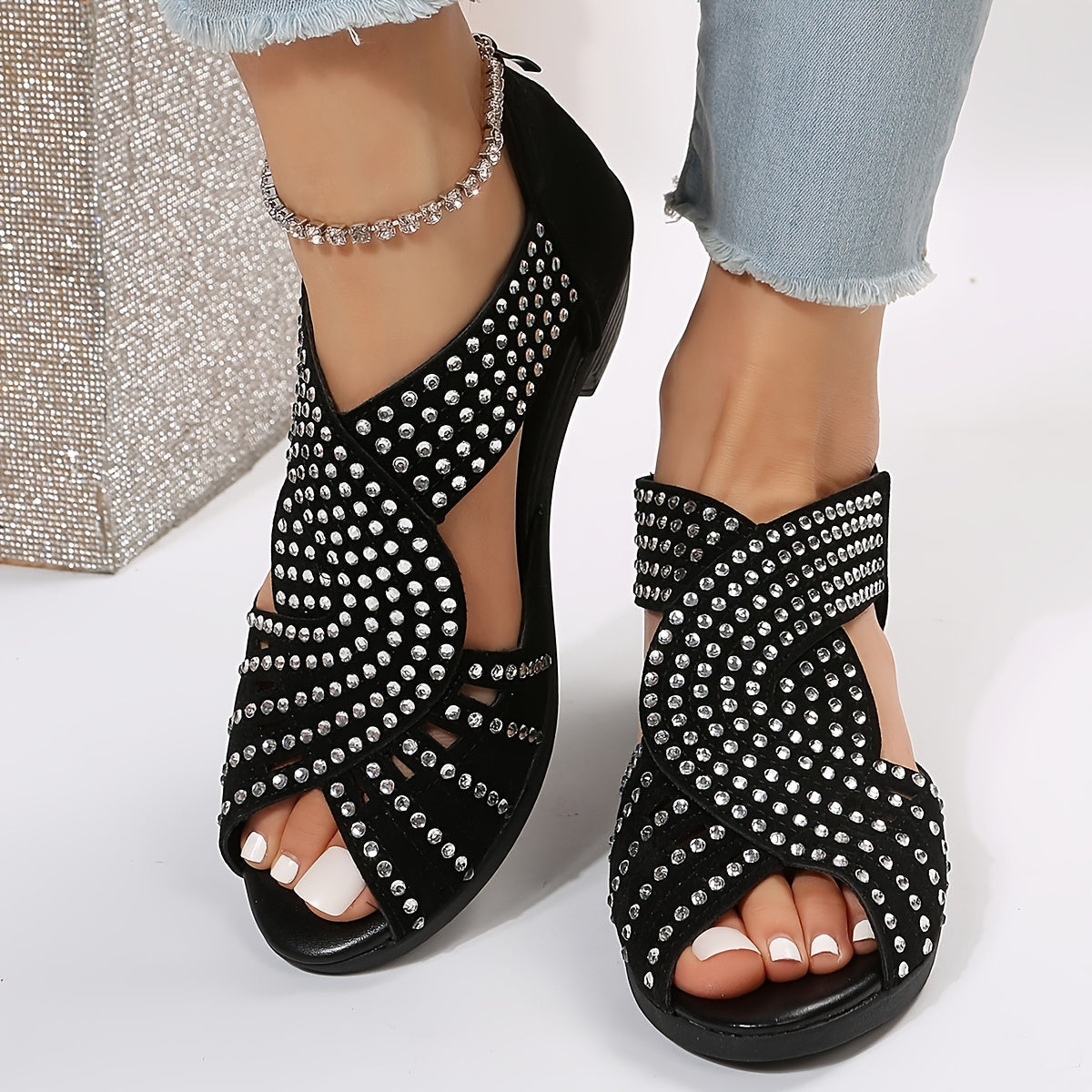 Avery Collection | Women's Sandals with Adjustable Straps & Cushioned Comfort | Elegant Style for All-Day Wear