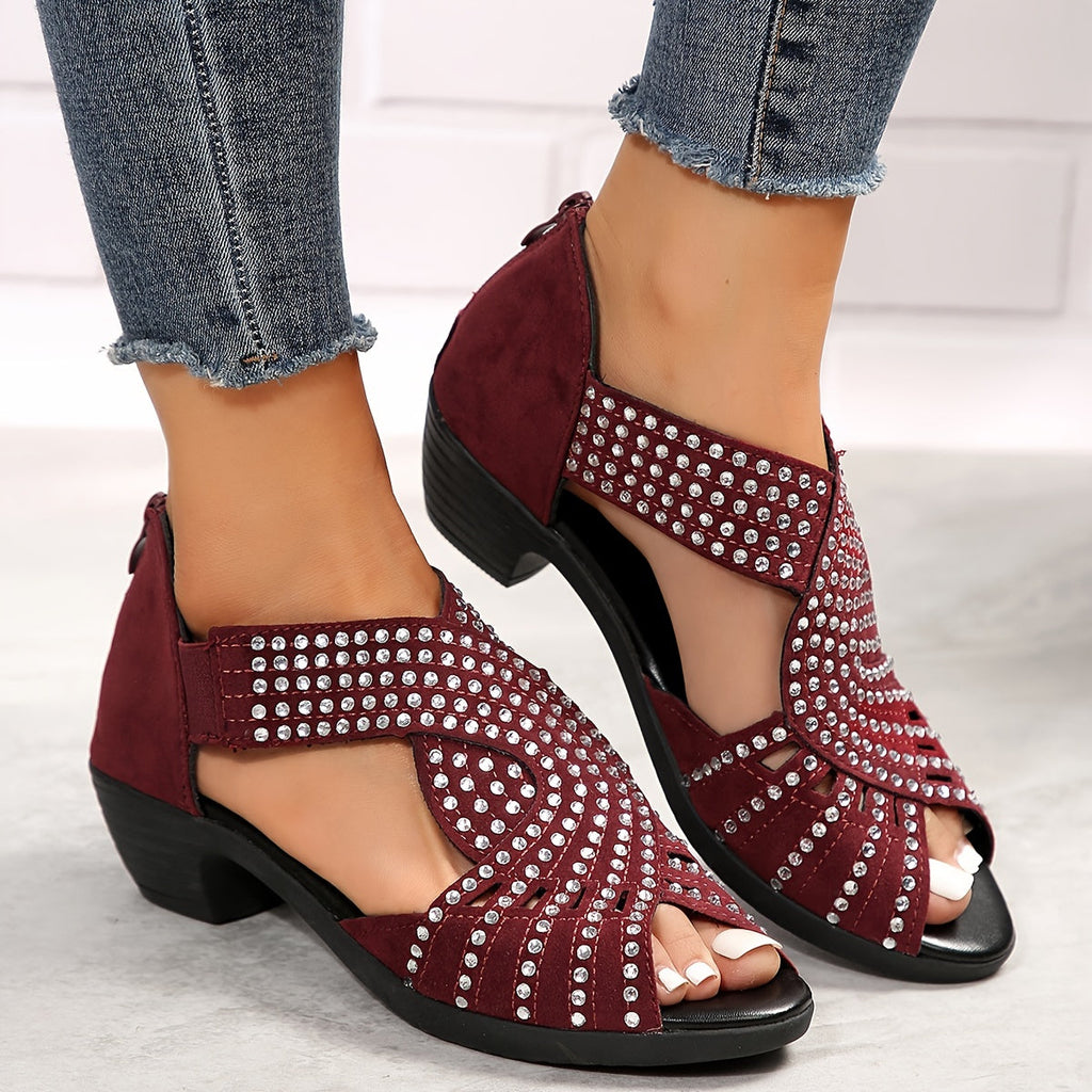Avery Collection | Women's Sandals with Adjustable Straps & Cushioned Comfort | Elegant Style for All-Day Wear
