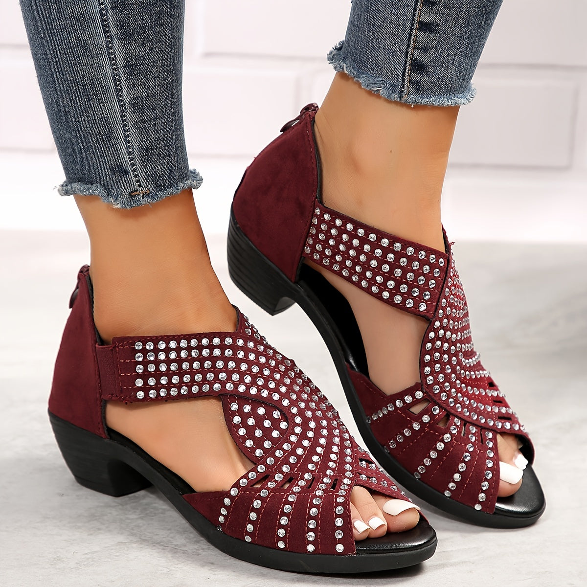 Avery Collection | Women's Sandals with Adjustable Straps & Cushioned Comfort | Elegant Style for All-Day Wear