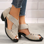 Avery Collection | Women's Sandals with Adjustable Straps & Cushioned Comfort | Elegant Style for All-Day Wear