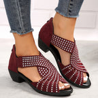 Avery Collection | Women's Sandals with Adjustable Straps & Cushioned Comfort | Elegant Style for All-Day Wear