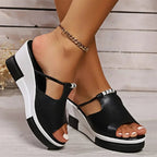 Belle Collection | Women's Sandals with Orthopedic Wedge & Cushioned Support | Stylish Comfort for All-Day Wear