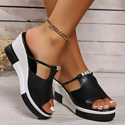 Belle Collection | Women's Sandals with Orthopedic Wedge & Cushioned Support | Stylish Comfort for All-Day Wear