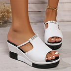 Belle Collection | Women's Sandals with Orthopedic Wedge & Cushioned Support | Stylish Comfort for All-Day Wear