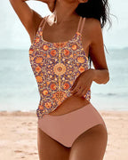 Bernice Collection | Women's Tankini Swimsuit with Flattering U-Neckline | Stylish Comfort for Poolside Fun