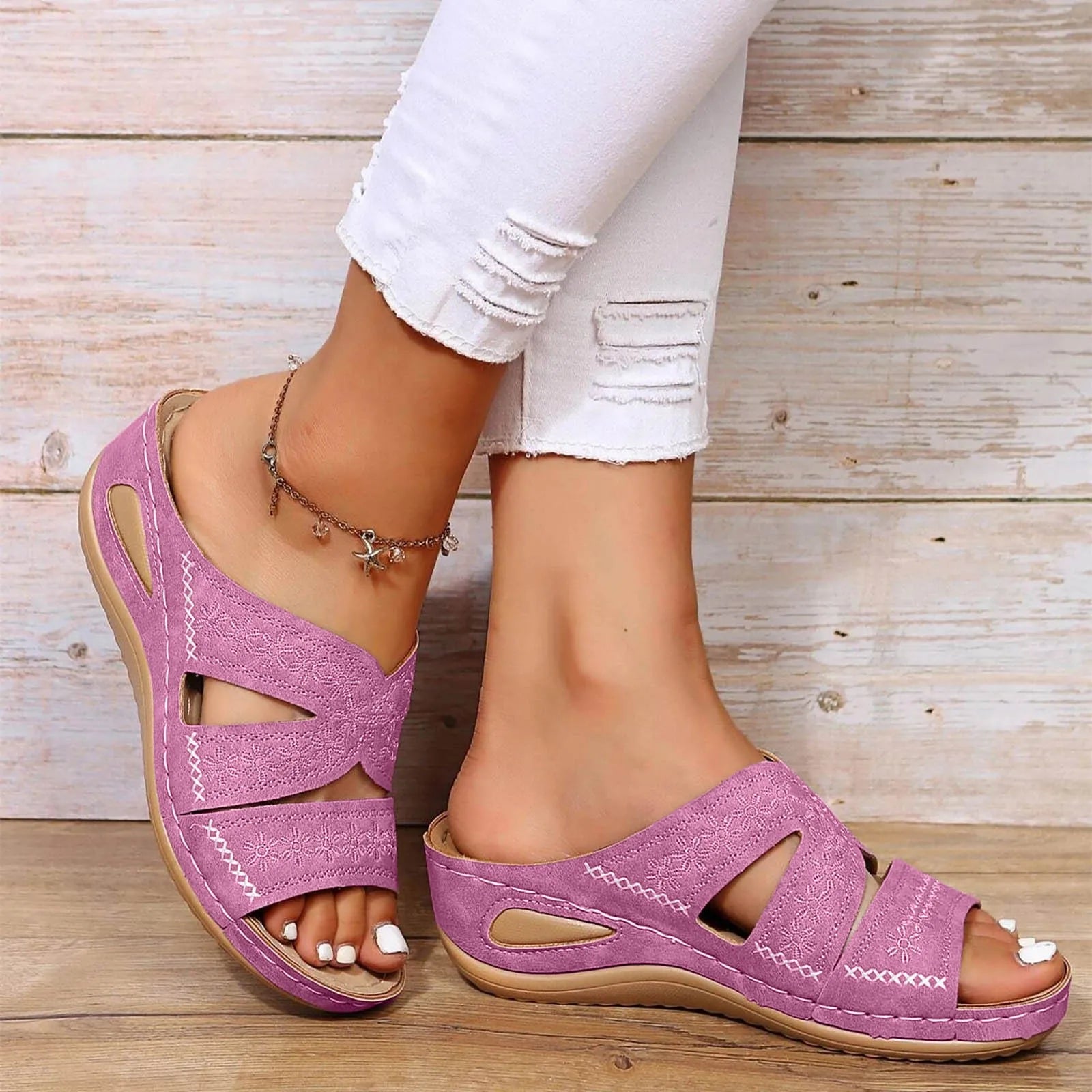 Bree Collection | Women's Sandals with Orthopedic Support | Adjustable Straps for All-Day Comfort