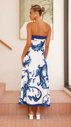 Briar Collection | Women's Dress with Vintage-Inspired Print | Elegant Style for Special Occasions