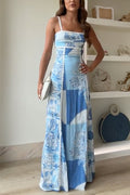 Cassandra | Women's Maxi Dress with Bow-Back Design | Elegant Evening Wear for Effortless Grace