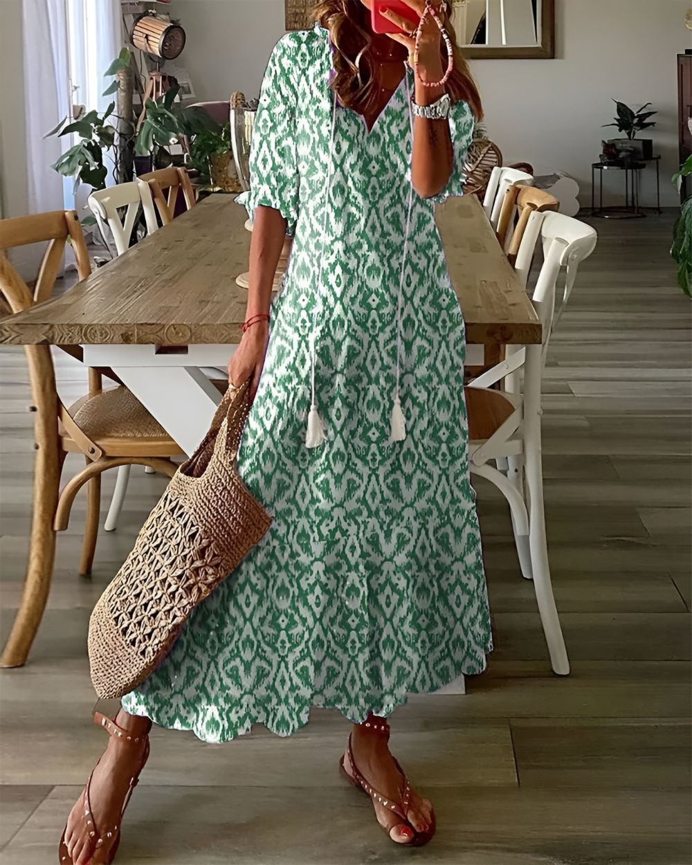 Celina Collection | Women's Dress - Boho Style with Flowy Fit | Summer Dresses for Effortless Style