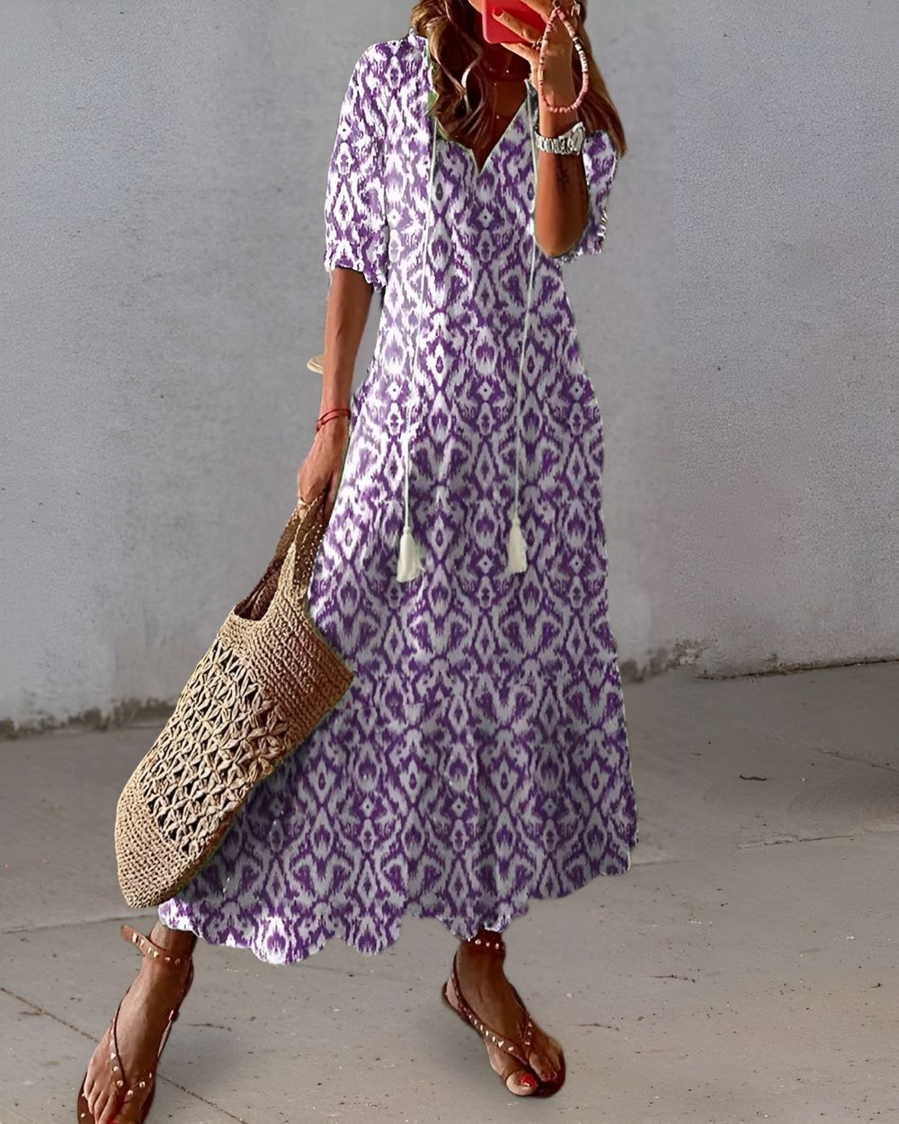 Celina Collection | Women's Dress - Boho Style with Flowy Fit | Summer Dresses for Effortless Style
