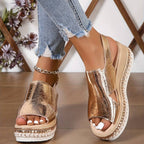 Cheryl Collection | Orthopedic Sandals for Women with Contoured Sole | Stylish Comfort for All-Day Wear