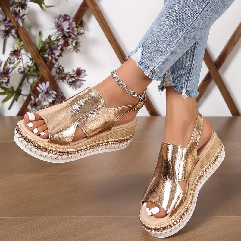 Cheryl Collection | Orthopedic Sandals for Women with Contoured Sole | Stylish Comfort for All-Day Wear