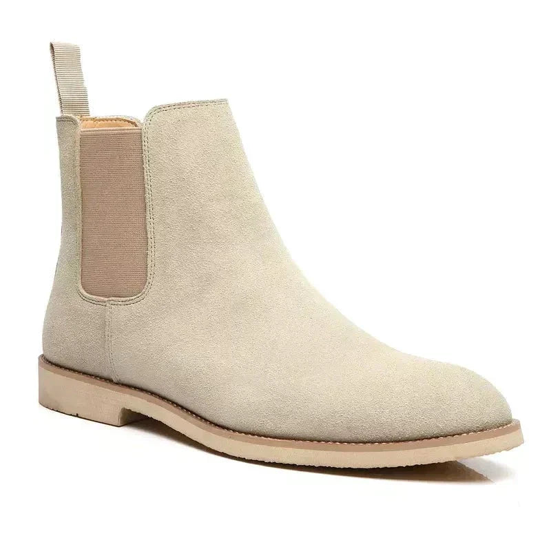 Classic Chelsea Boots for Men | Slip-On Design with Low Heel and Durable Outsole 0