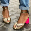 Classic Women's Sandals with Ankle Strap & Bold Block Heel | Stylish Comfort for Any Occasion