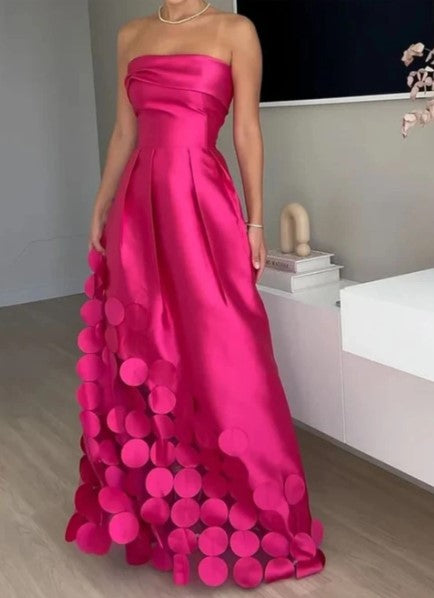 Clementine | Women's Cocktail Dress with Floral Design | Elegant Fit for Wedding Guests