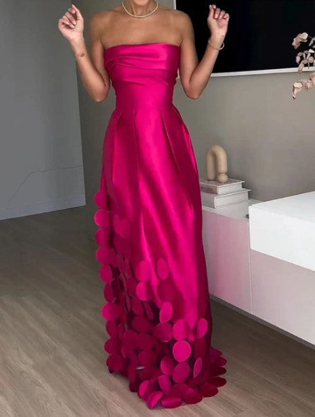 Clementine | Women's Cocktail Dress with Floral Design | Elegant Fit for Wedding Guests