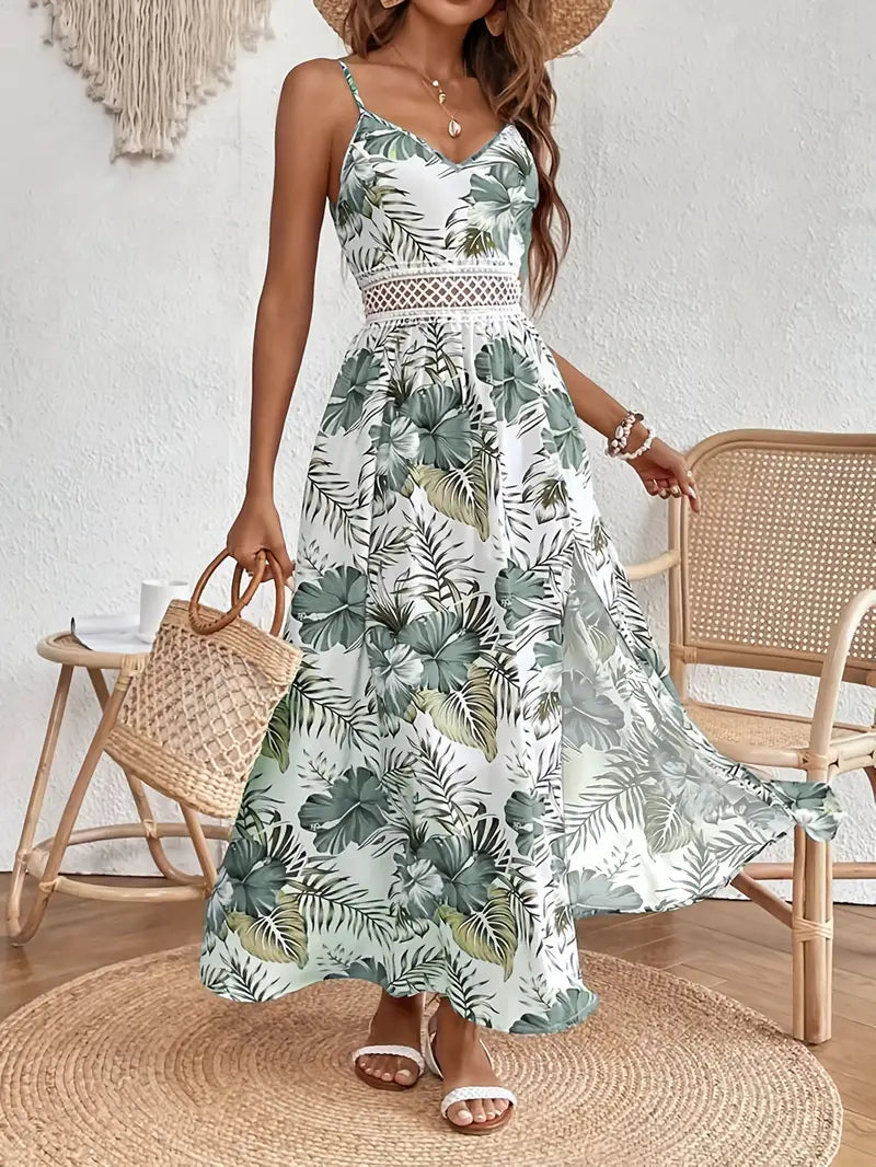 Colette Collection | Women's Floral Midi Dress with Lightweight Fabric | Elegant Summer Style for Effortless Confidence