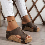 Comfort Step | Women's Sandals with Cushioned Footbed | Ergonomic Design for All-Day Comfort
