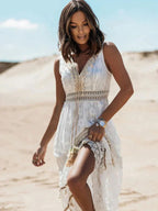 Cynthia Collection | Women's Bohemian Dress with Flattering V-Neck | Effortless Style for Summer Occasions