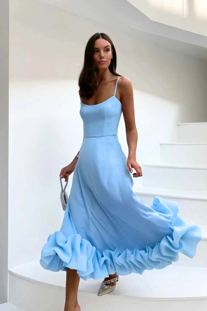 Dahlia | Women's Evening Dress with Flowing Silhouette | Elegant Comfort for Special Occasions