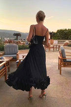 Dahlia | Women's Evening Dress with Flowing Silhouette | Elegant Comfort for Special Occasions