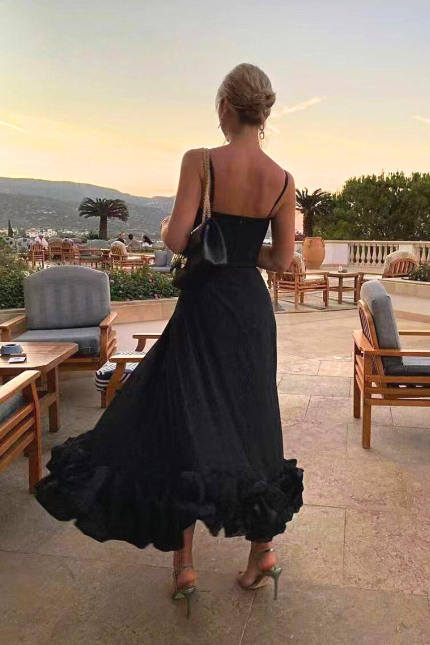 Dahlia | Women's Evening Dress with Flowing Silhouette | Elegant Comfort for Special Occasions