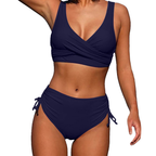 Dawn Collection | High-Waisted Bikini Set with Adjustable Fit | Stylish Swimwear for Effortless Confidence