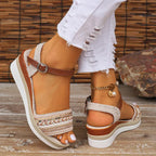 Delphine | Women's Sandals with Adjustable Straps & Cushioned Sole | Lightweight Comfort for Summer Outings
