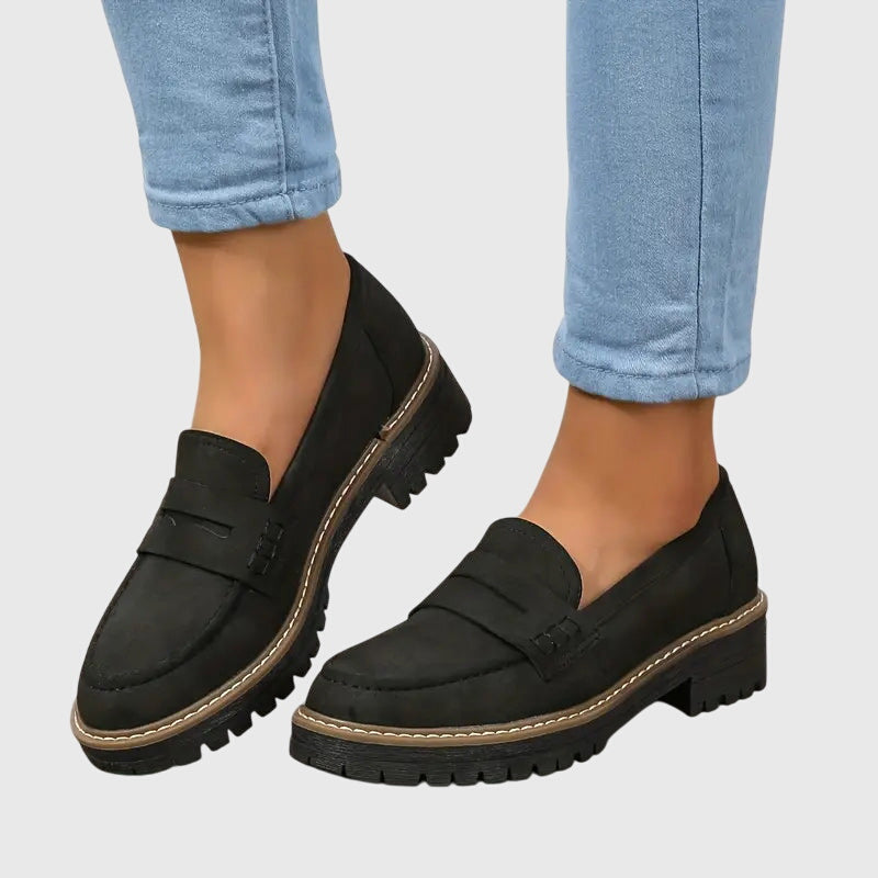 Destiny Collection | Suede Loafers for Women with Slip-On Design | All-Day Comfort Footwear