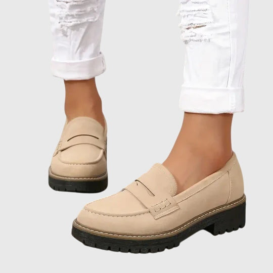 Destiny Collection | Suede Loafers for Women with Slip-On Design | All-Day Comfort Footwear