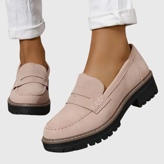 Destiny Collection | Suede Loafers for Women with Slip-On Design | All-Day Comfort Footwear