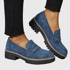 Destiny Collection | Suede Loafers for Women with Slip-On Design | All-Day Comfort Footwear