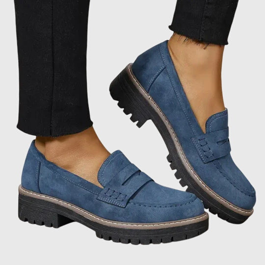 Destiny Collection | Suede Loafers for Women with Slip-On Design | All-Day Comfort Footwear