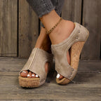 Diana | Women's Sandals with Chic Metallic Studs | Comfortable Wedge Design for Everyday Elegance