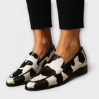 Eleanor Collection | Black Loafers for Women with Cushioned Insole | Stylish Comfort for All-Day Wear