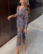 Elegant A-Line Maxi Dress for Women with Flattering Silhouette | Perfect for Summer Weddings and Formal Occasions 0