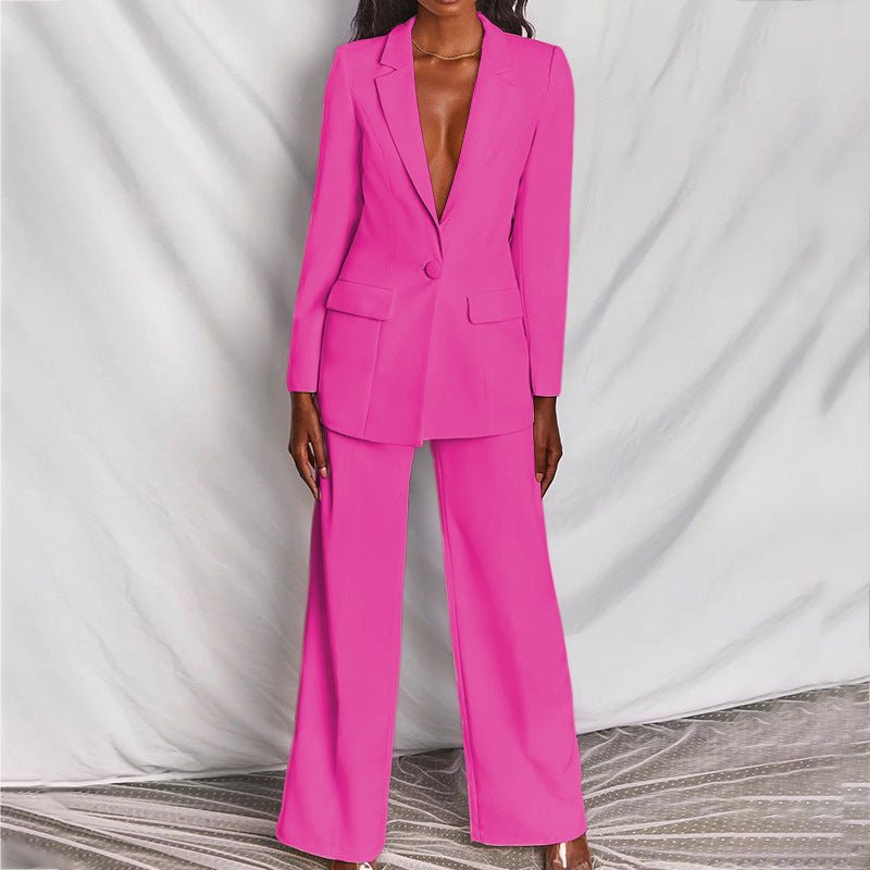 Elegant Chic | Women's Suit with Tailored Fit & Premium Comfort | Versatile Pant Suit for Effortless Style