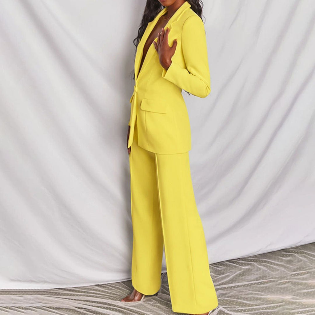 Elegant Chic | Women's Suit with Tailored Fit & Premium Comfort | Versatile Pant Suit for Effortless Style