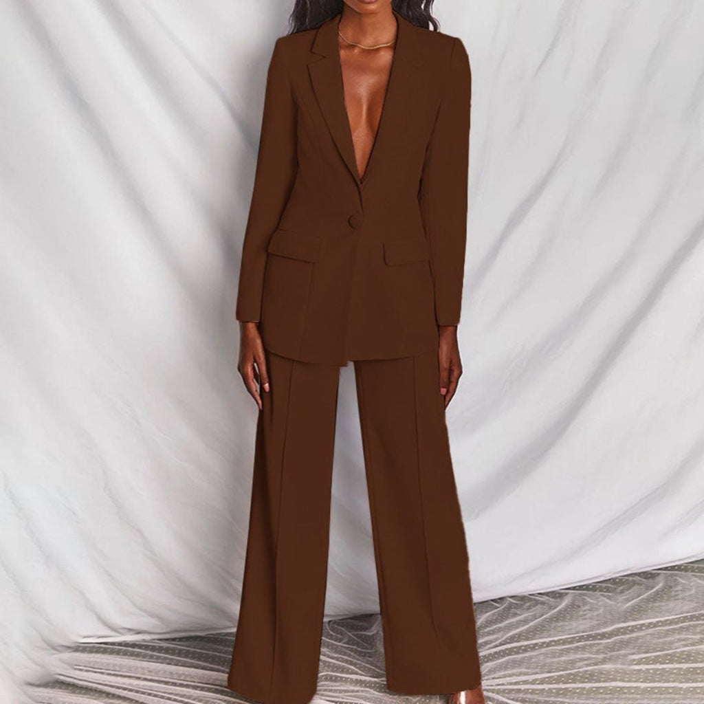 Elegant Chic | Women's Suit with Tailored Fit & Premium Comfort | Versatile Pant Suit for Effortless Style
