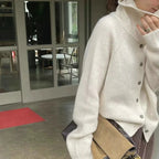 Elegant Collection | Women's Cardigan Sweater with Classic Knitted Design | Warm Wool-Blend for Versatile Style 2