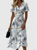 Elegant Collection | Women's Dress with Flattering V-Neck Design | Lightweight Comfort for Versatile Style