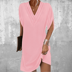 Elegant Collection | Women's Dress with Tummy-Covering Fit | Flattering Summer Dress for Effortless Style