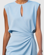 Elegant Collection | Women's Summer Dress with Gathered Waist | Versatile Style for Effortless Elegance