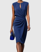 Elegant Collection | Women's Summer Dress with Gathered Waist | Versatile Style for Effortless Elegance