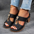 Elegant Comfort | Orthopedic Sandals for Women with Supportive Sole | Stylish Slip-On Design for All-Day Wear