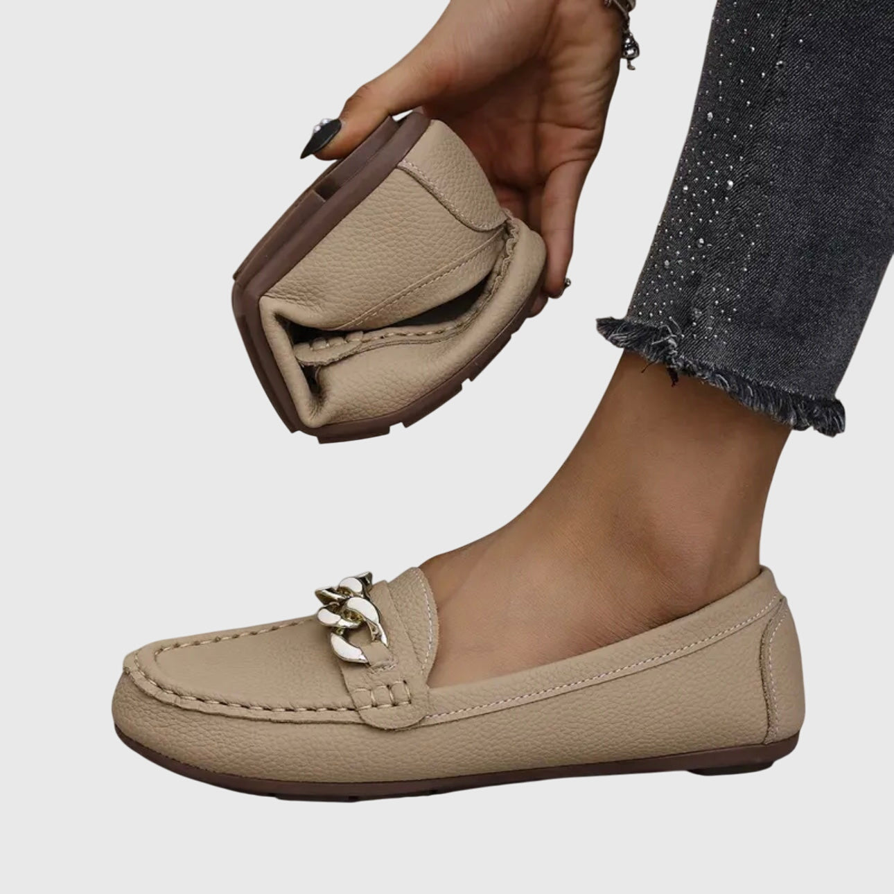 Elegant Comfort | Women's Black Loafers with Cushioned Insole | Stylish Footwear for All-Day Wear 4