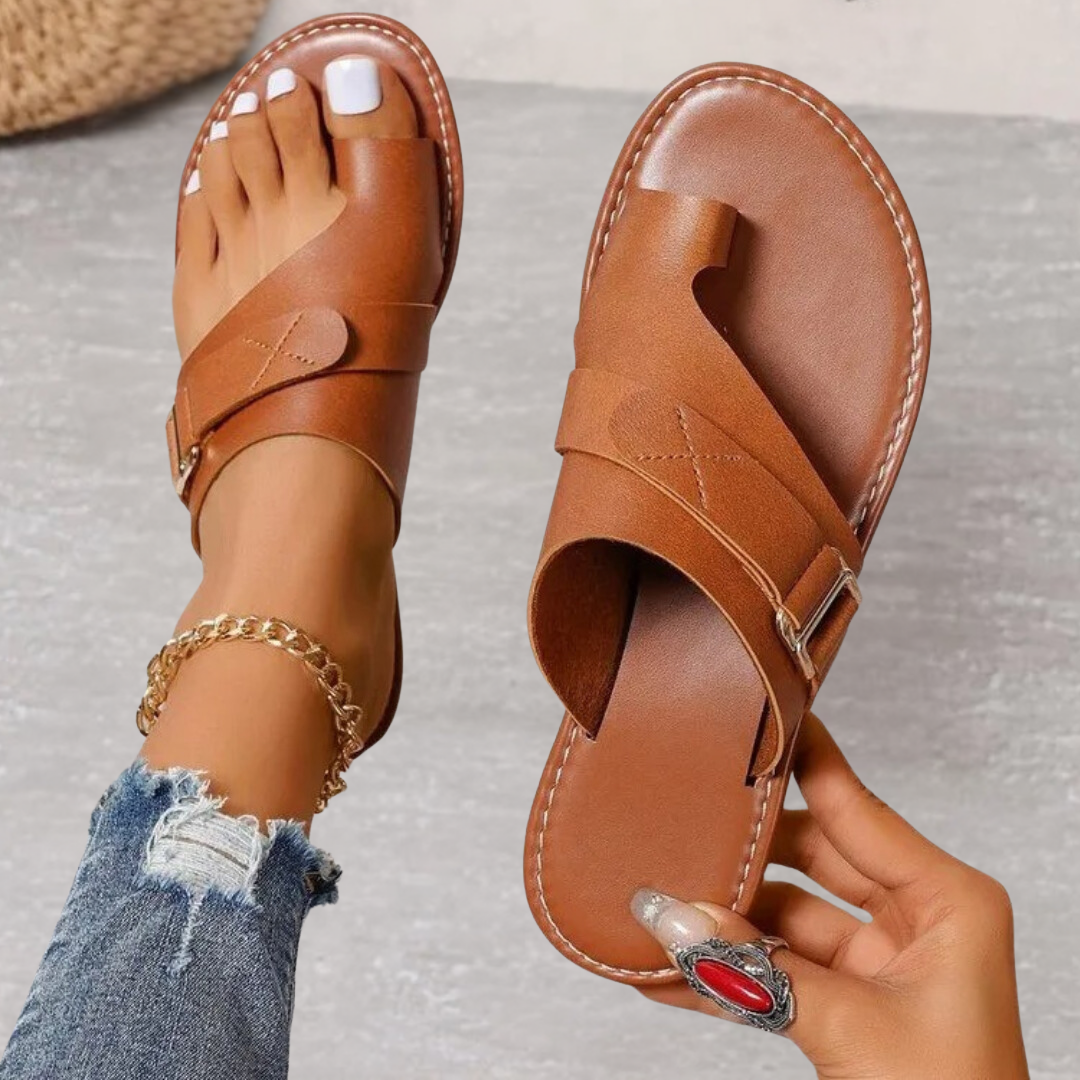 Elegant Comfort | Women's Sandals with Cushioned Footbed | Stylish Support for All-Day Wear