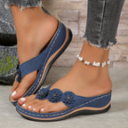 Elegant Comfort | Women's Sandals with Cushioned Insole | Stylish Orthopedic Support for All-Day Wear